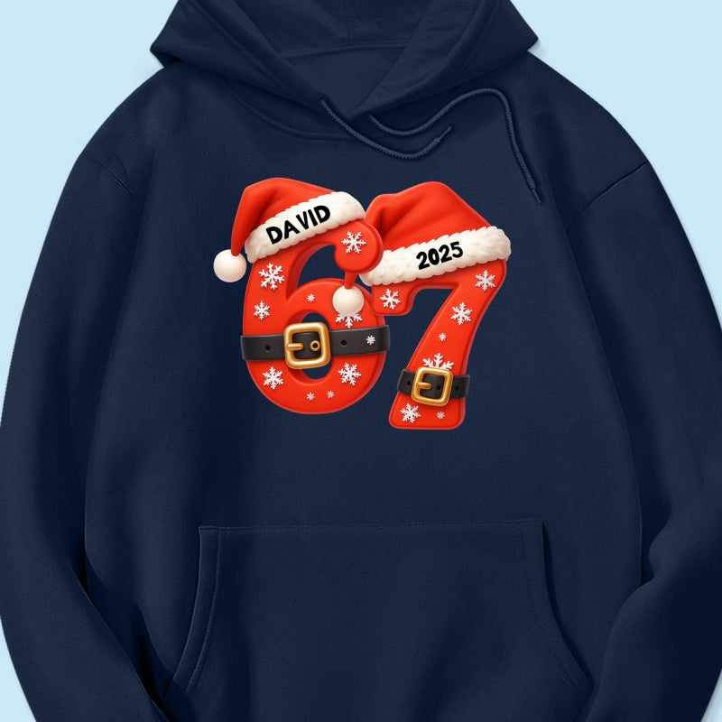 Custom Six Seven - Personalized Shirt - Teen Slang Funny Tree Decor, Funny Teen Grandkid Gift