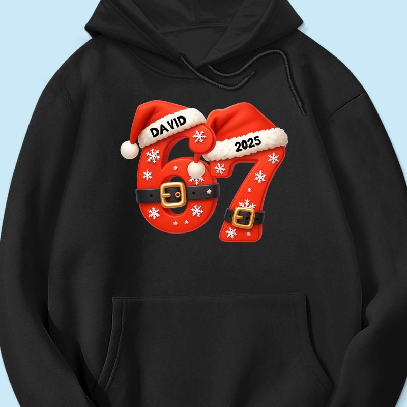 Custom Six Seven - Personalized Shirt - Teen Slang Funny Tree Decor, Funny Teen Grandkid Gift