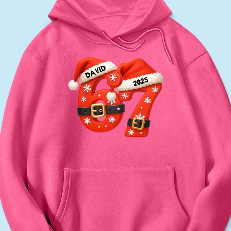 Custom Six Seven - Personalized Shirt - Teen Slang Funny Tree Decor, Funny Teen Grandkid Gift