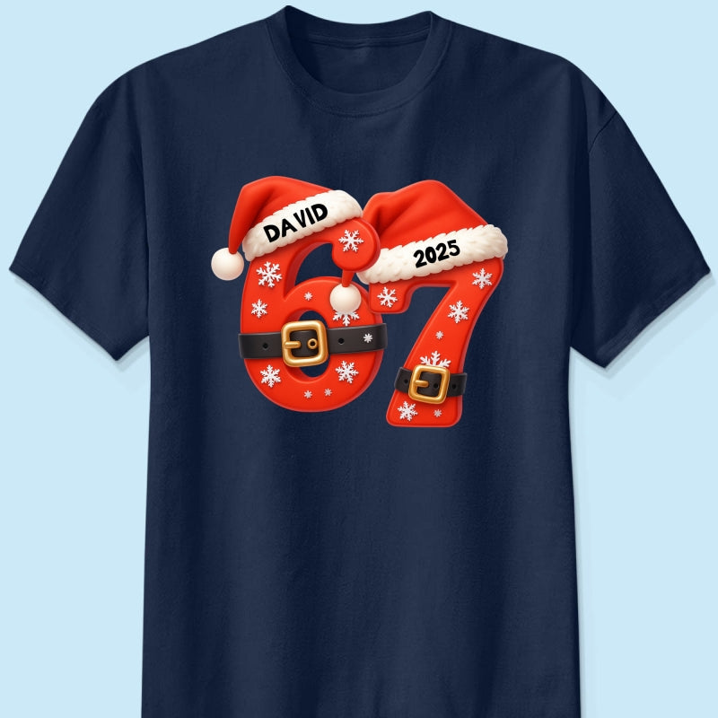 Custom Six Seven - Personalized Shirt - Teen Slang Funny Tree Decor, Funny Teen Grandkid Gift