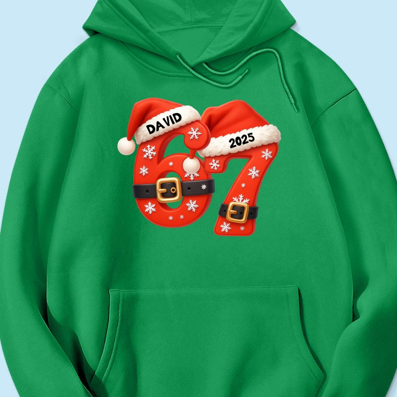 Custom Six Seven - Personalized Shirt - Teen Slang Funny Tree Decor, Funny Teen Grandkid Gift