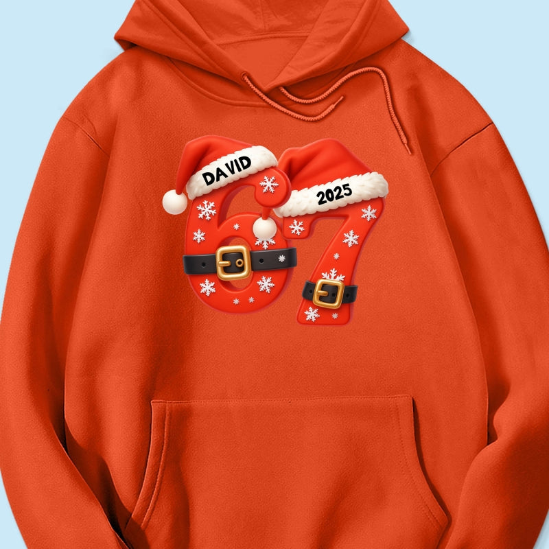 Custom Six Seven - Personalized Shirt - Teen Slang Funny Tree Decor, Funny Teen Grandkid Gift