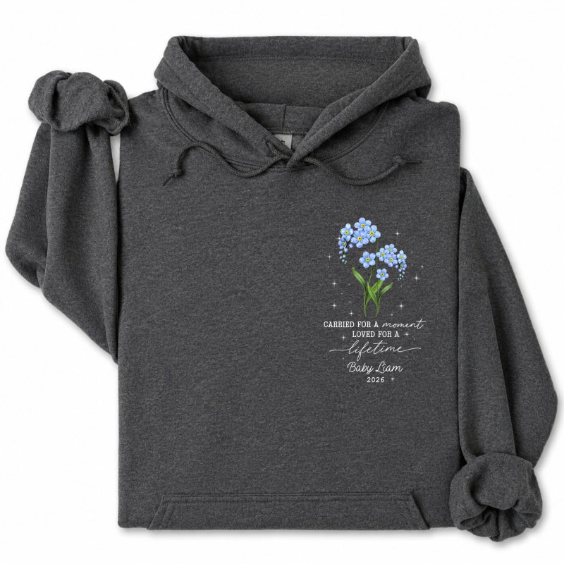Tiny Bloom Forever - Personalized Shirt - Memorial Sympathy Gift for Baby Loss