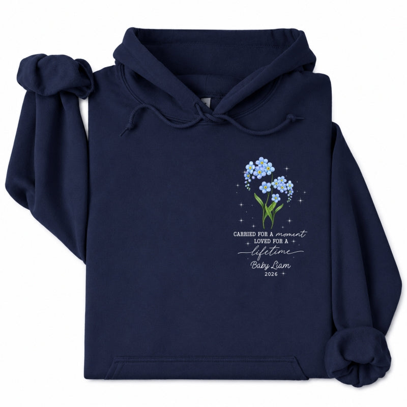 Tiny Bloom Forever - Personalized Shirt - Memorial Sympathy Gift for Baby Loss