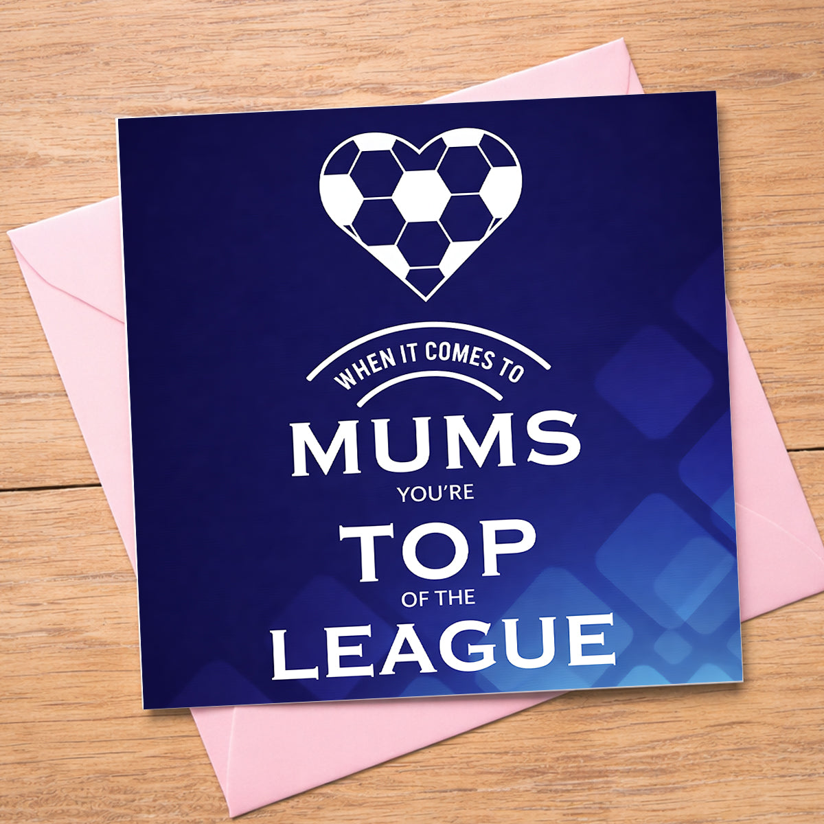UK Mother's Day Greeting Cards For Football Mum