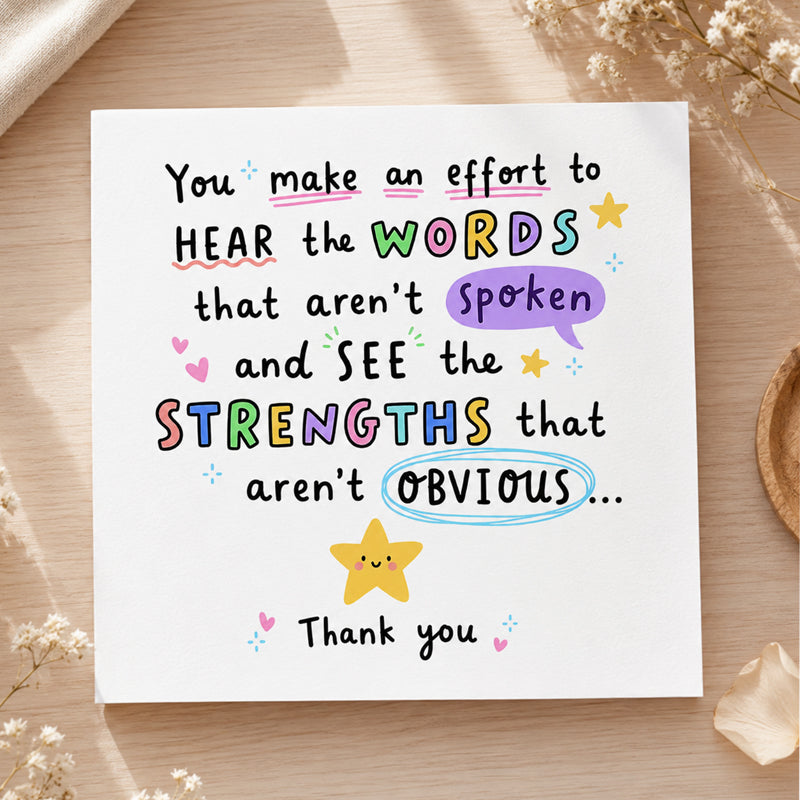 Teacher Card