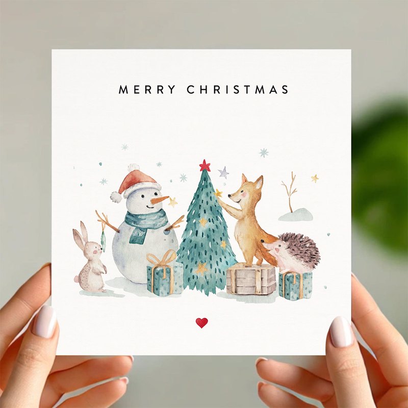 Children Christmas Greeting Cards