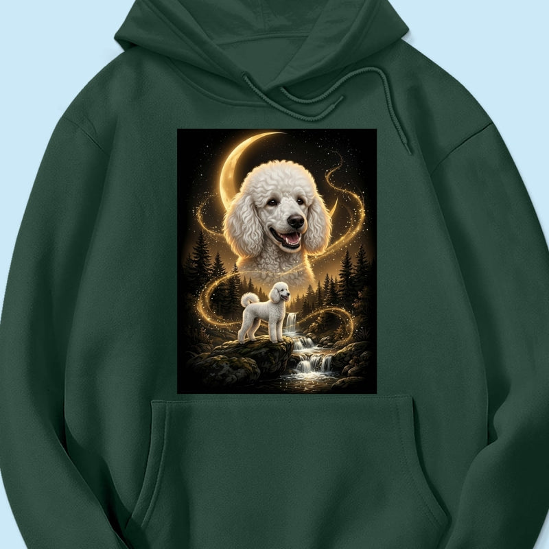 Dog Howling to the Moon - Personalized Shirt - Gift for Dog, Cat Lovers