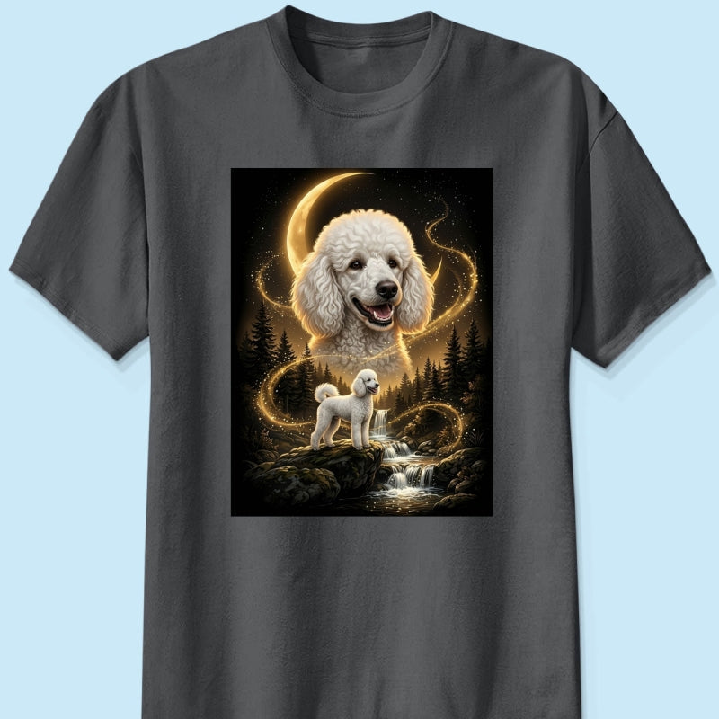 Dog Howling to the Moon - Personalized Shirt - Gift for Dog, Cat Lovers