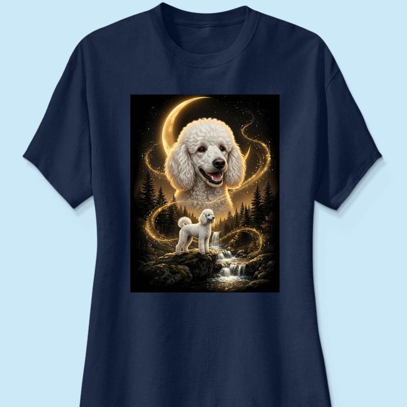 Dog Howling to the Moon - Personalized Shirt - Gift for Dog, Cat Lovers