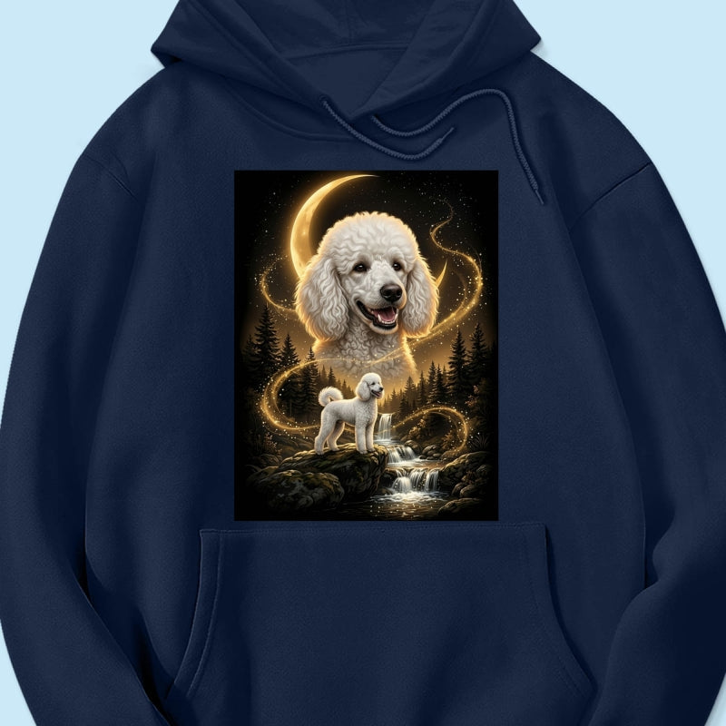 Dog Howling to the Moon - Personalized Shirt - Gift for Dog, Cat Lovers