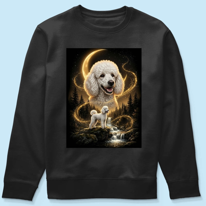 Dog Howling to the Moon - Personalized Shirt - Gift for Dog, Cat Lovers