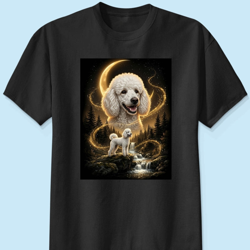 Dog Howling to the Moon - Personalized Shirt - Gift for Dog, Cat Lovers