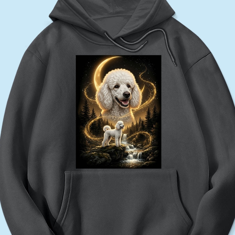Dog Howling to the Moon - Personalized Shirt - Gift for Dog, Cat Lovers