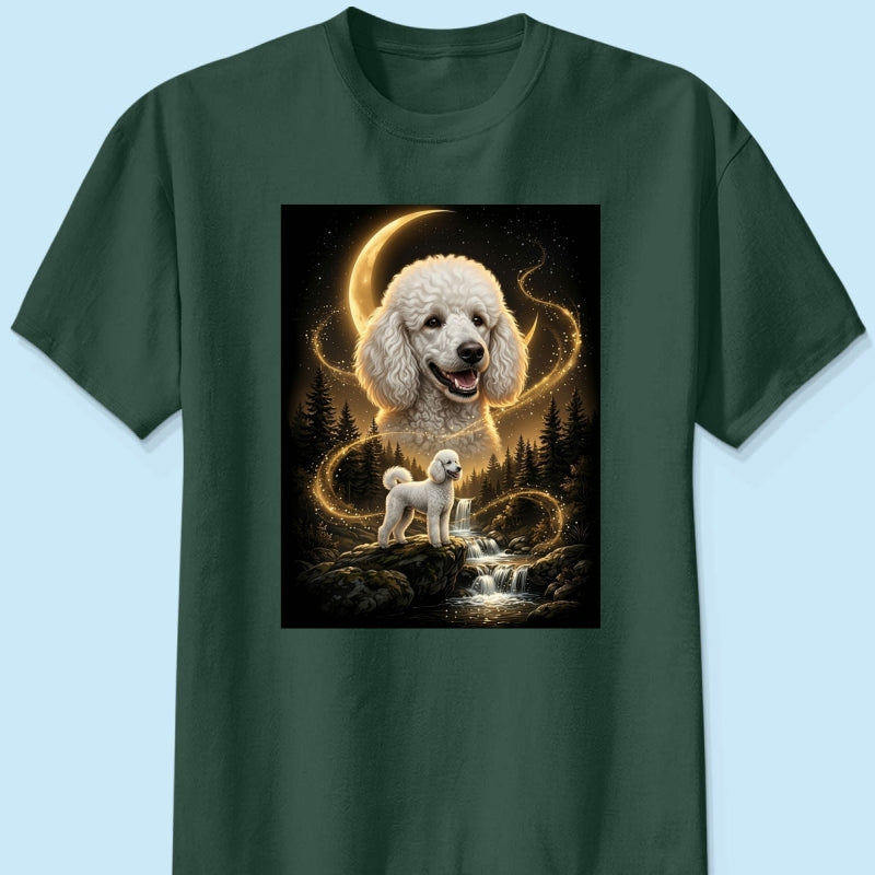 Dog Howling to the Moon - Personalized Shirt - Gift for Dog, Cat Lovers