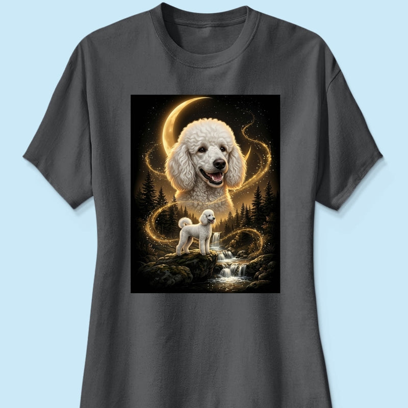Dog Howling to the Moon - Personalized Shirt - Gift for Dog, Cat Lovers