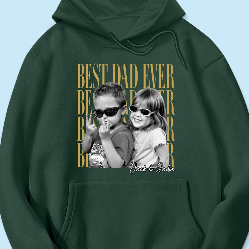 Custom Dad Vintage Photo - Personalized Shirt - Father's Day Gift for Dad, Husband