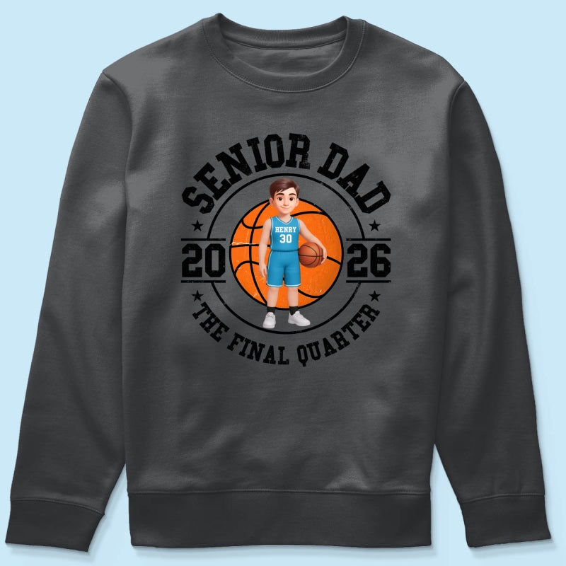 Sport Senior Proud Mom Dad Of Graduate - Personalized Shirt - Basketball, Baseball, Football