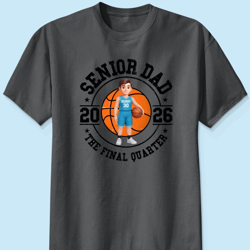 Sport Senior Proud Mom Dad Of Graduate - Personalized Shirt - Basketball, Baseball, Football