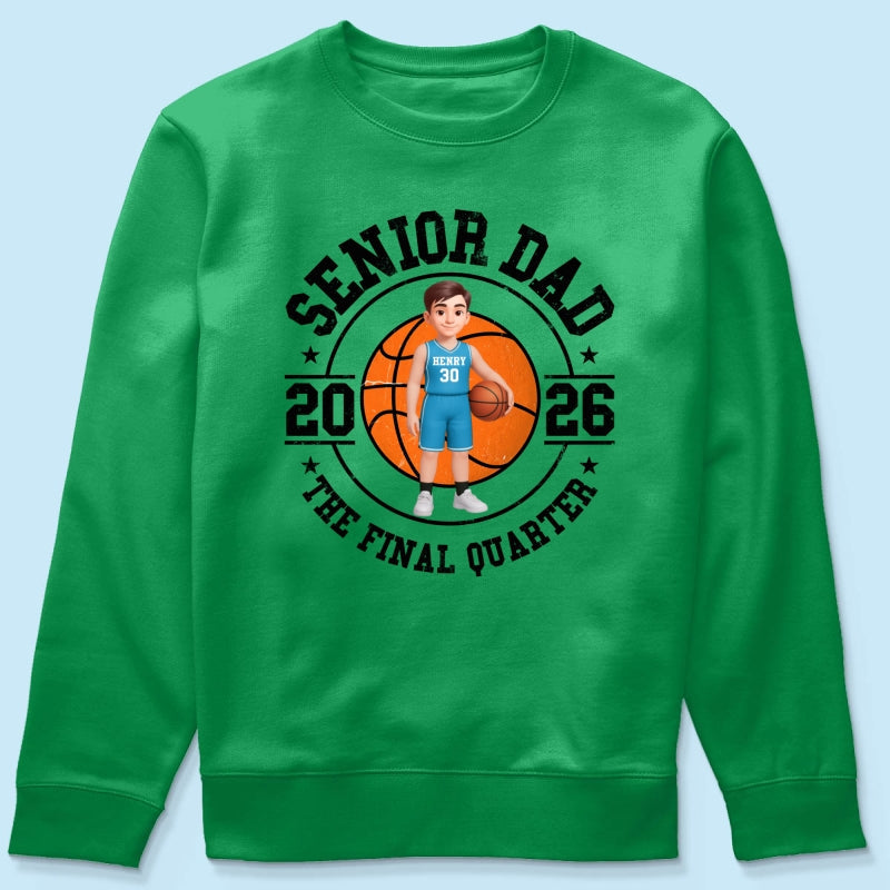 Sport Senior Proud Mom Dad Of Graduate - Personalized Shirt - Basketball, Baseball, Football
