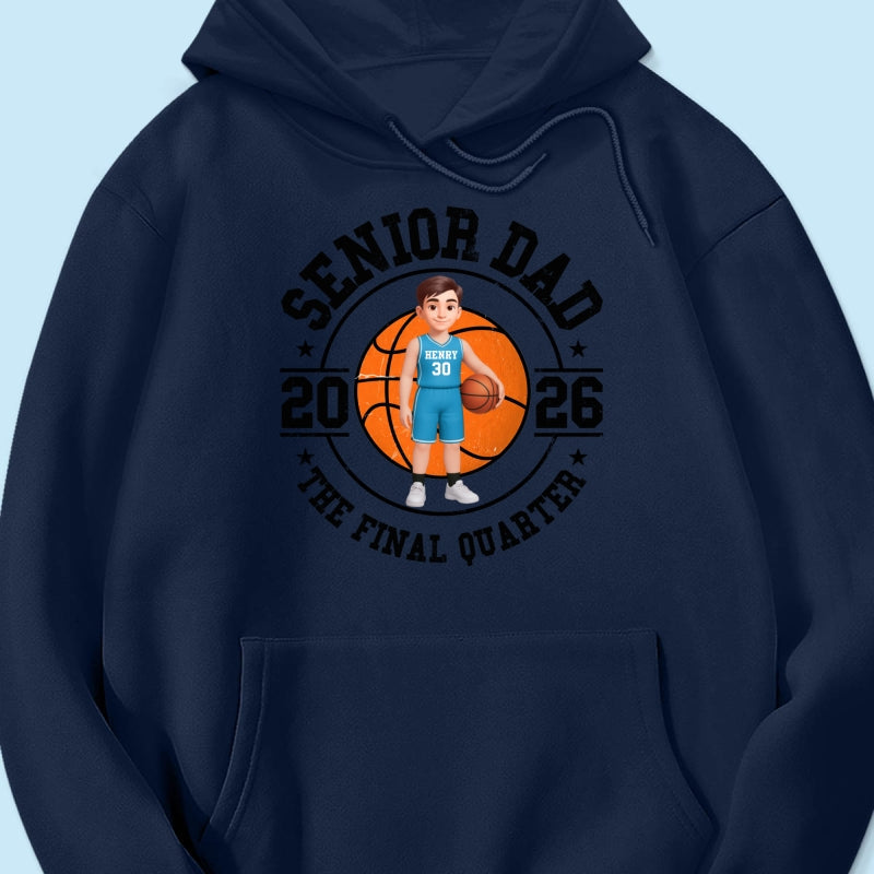 Sport Senior Proud Mom Dad Of Graduate - Personalized Shirt - Basketball, Baseball, Football