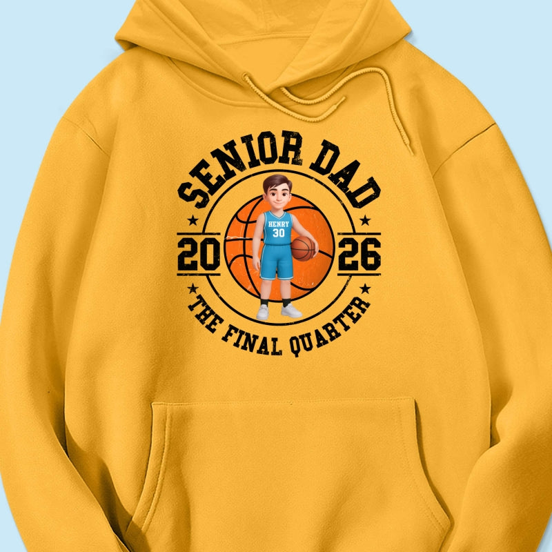 Sport Senior Proud Mom Dad Of Graduate - Personalized Shirt - Basketball, Baseball, Football