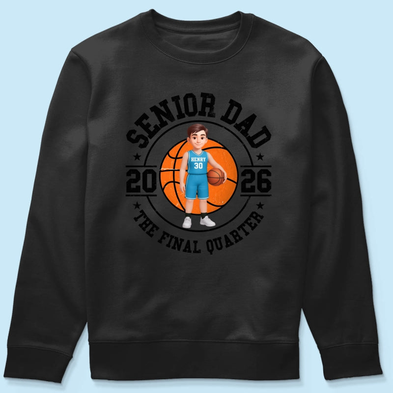 Sport Senior Proud Mom Dad Of Graduate - Personalized Shirt - Basketball, Baseball, Football