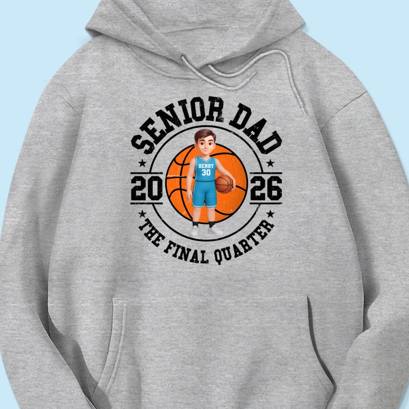Sport Senior Proud Mom Dad Of Graduate - Personalized Shirt - Basketball, Baseball, Football