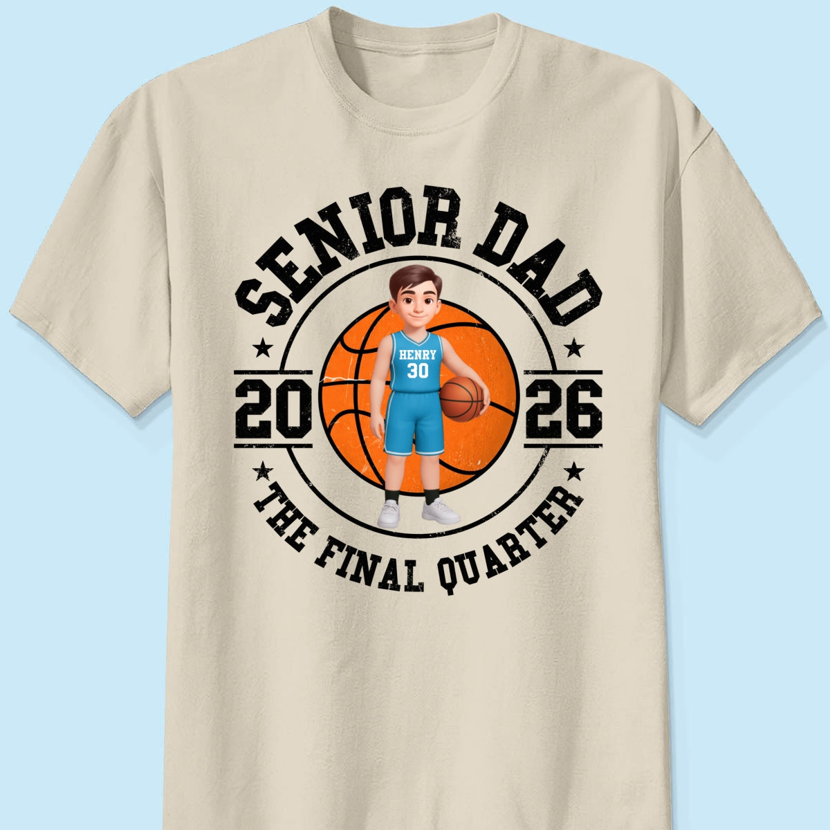 Sport Senior Proud Mom Dad Of Graduate - Personalized Shirt - Basketball, Baseball, Football