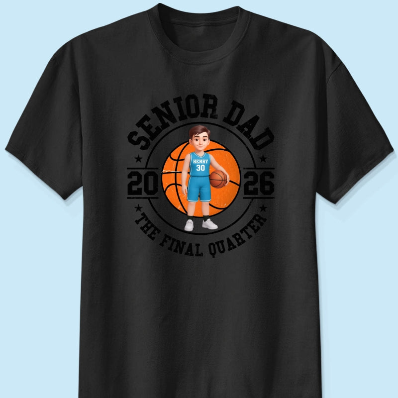 Sport Senior Proud Mom Dad Of Graduate - Personalized Shirt - Basketball, Baseball, Football