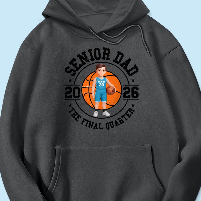 Sport Senior Proud Mom Dad Of Graduate - Personalized Shirt - Basketball, Baseball, Football