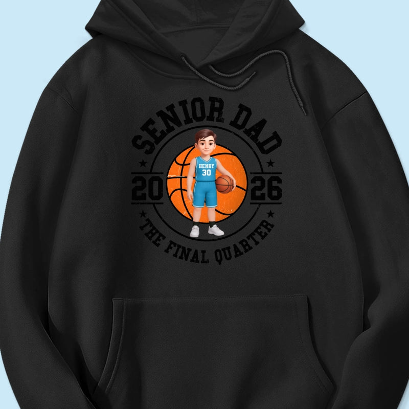 Sport Senior Proud Mom Dad Of Graduate - Personalized Shirt - Basketball, Baseball, Football