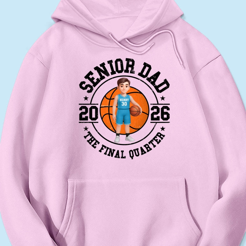 Sport Senior Proud Mom Dad Of Graduate - Personalized Shirt - Basketball, Baseball, Football