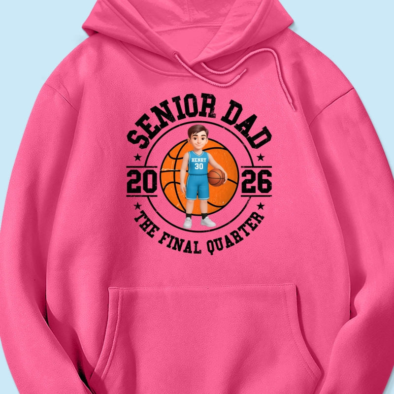 Sport Senior Proud Mom Dad Of Graduate - Personalized Shirt - Basketball, Baseball, Football