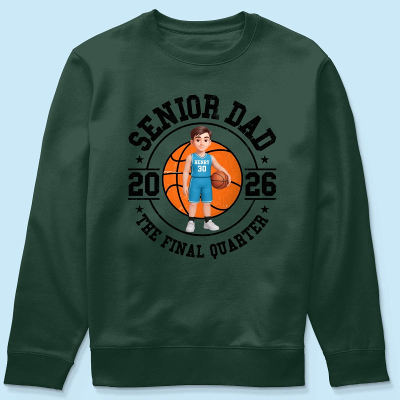 Sport Senior Proud Mom Dad Of Graduate - Personalized Shirt - Basketball, Baseball, Football