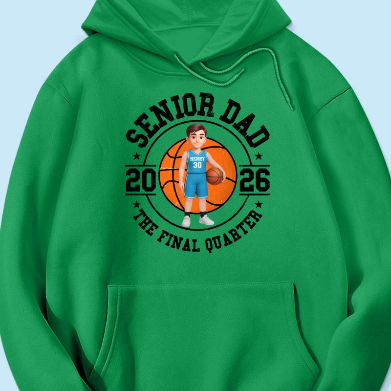 Sport Senior Proud Mom Dad Of Graduate - Personalized Shirt - Basketball, Baseball, Football