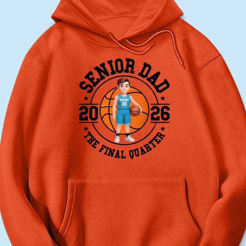 Sport Senior Proud Mom Dad Of Graduate - Personalized Shirt - Basketball, Baseball, Football