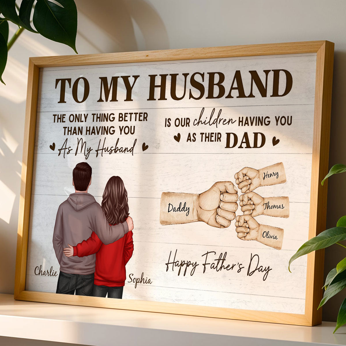 The Only Thing Better Than Having You As Husband - Personalized Poster - Heartfelt Father's Day Gift For Husband, Dad