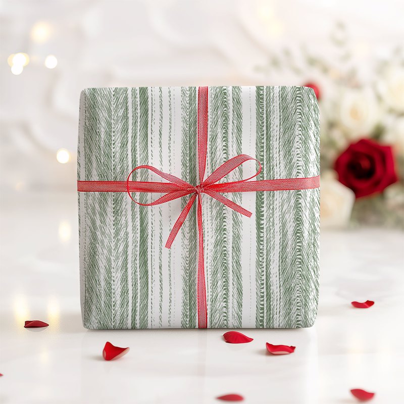 Sage Camouflage Gift Wrapping Paper