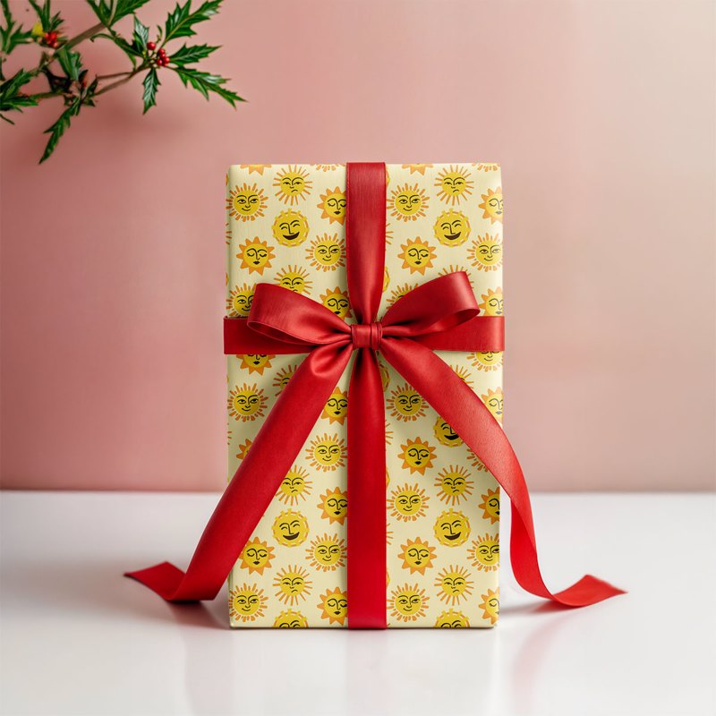 Sunny Smile Gift Wrapping Paper