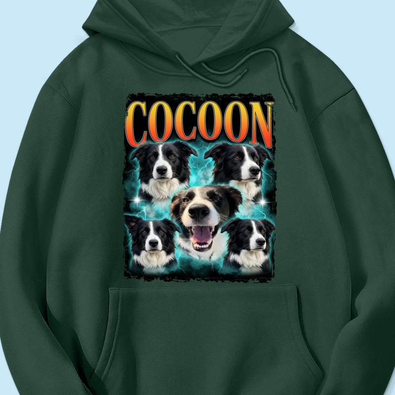 Custom Vintage 90s Dog Cat Pet - Personalized T-Shirt - Retro Bootleg Tee, 90s Rap Group Bootleg Tee