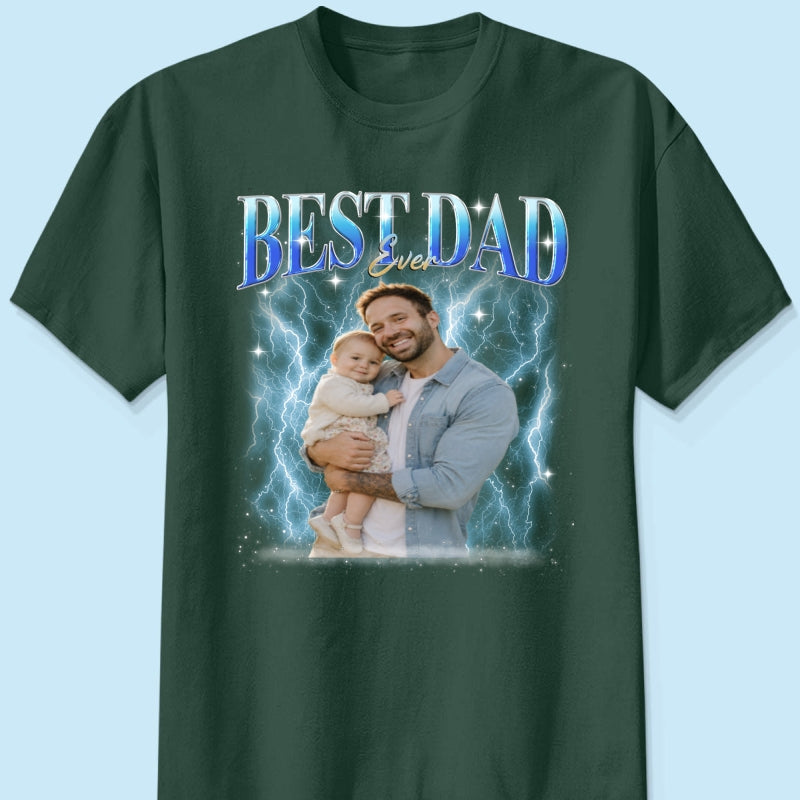 Custom Dad Photo 2026 Father's Day - Personalized Shirt - Gift for Dad, Husband