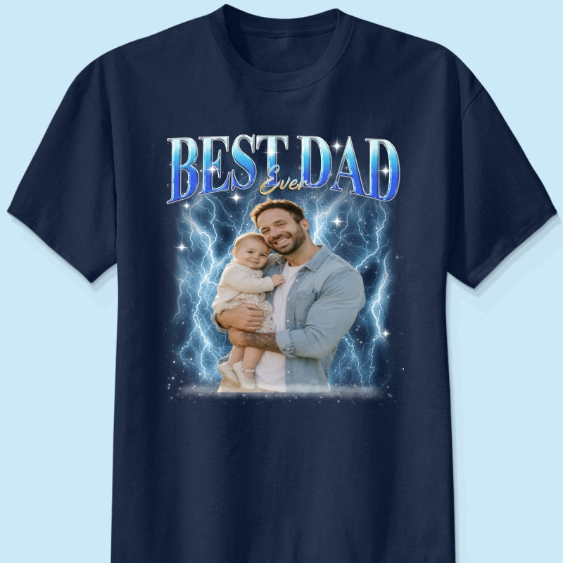 Custom Dad Photo 2026 Father's Day - Personalized Shirt - Gift for Dad, Husband