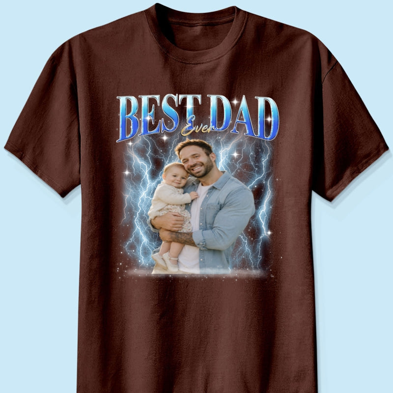 Custom Dad Photo 2026 Father's Day - Personalized Shirt - Gift for Dad, Husband
