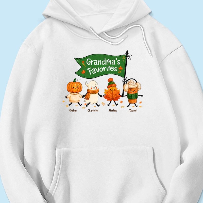 On-trend Fall Season Funny Kids - Personalized Shirt - Gift For Grandmas, Moms