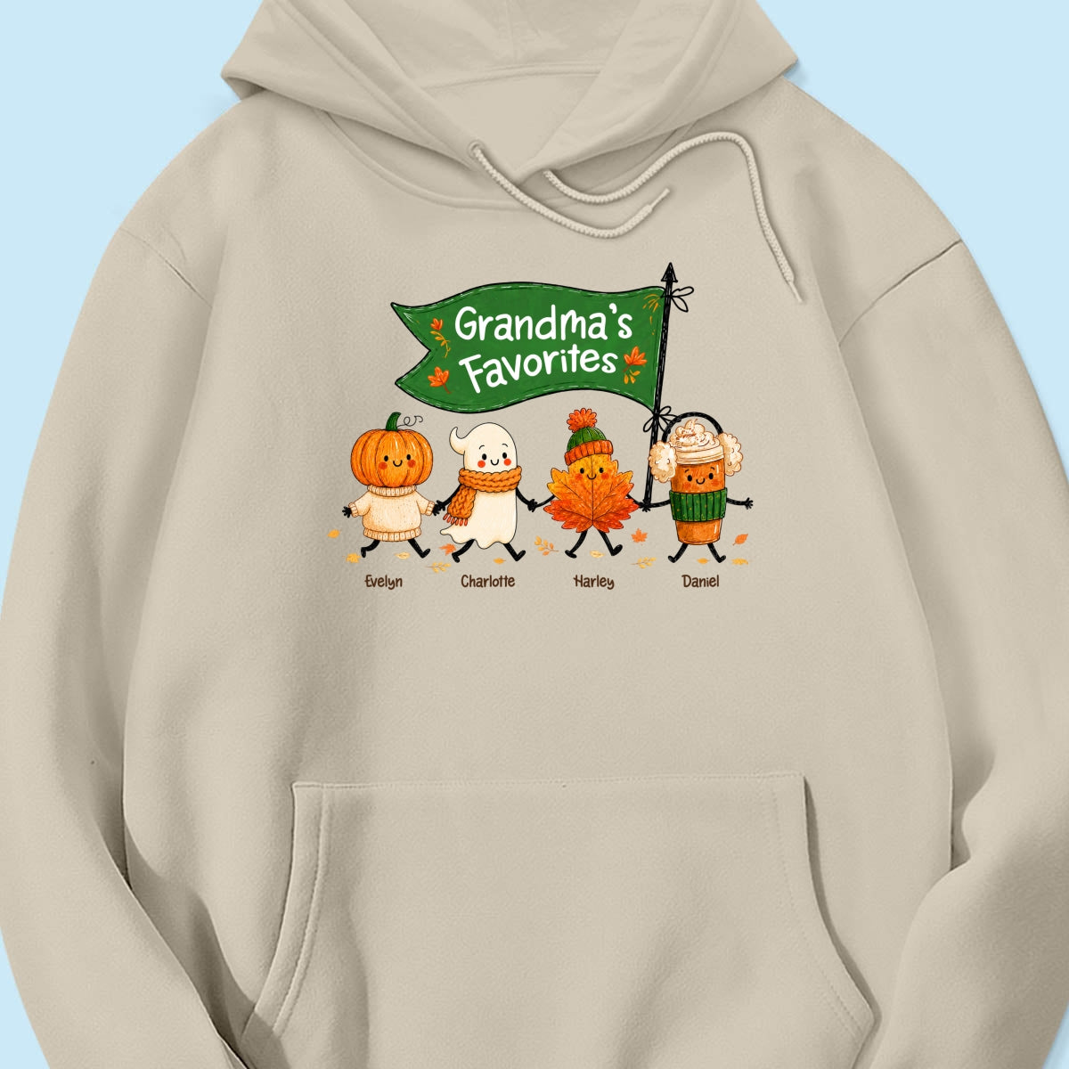 On-trend Fall Season Funny Kids - Personalized Shirt - Gift For Grandmas, Moms