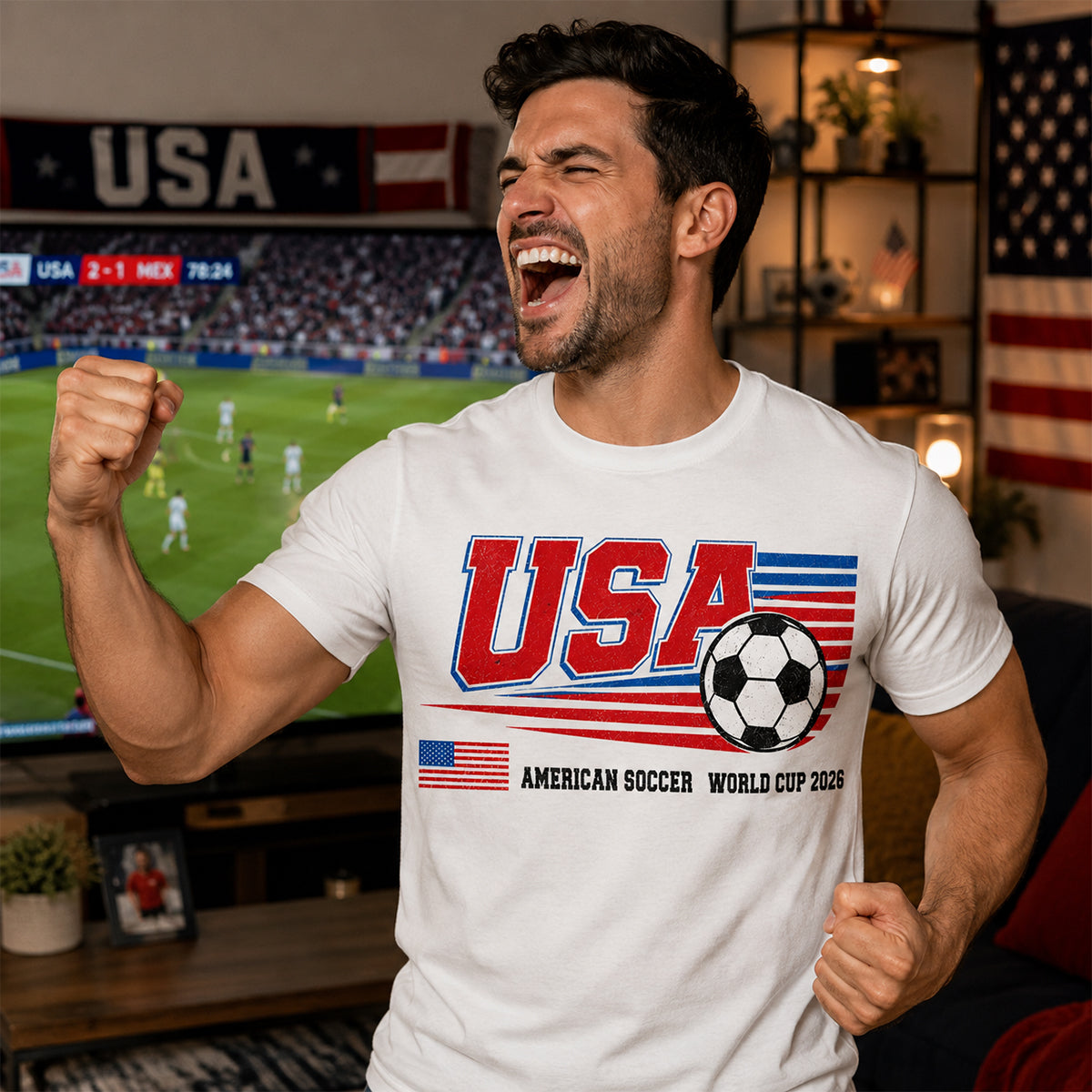 American Soccer 2026 - Shirt - Gift For Soccer Fans