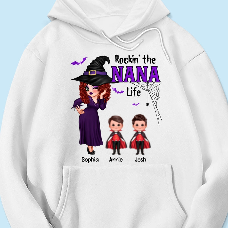 Pretty Woman Halloween Rockin‘ The Grandma Mom Life Personalized Shirt