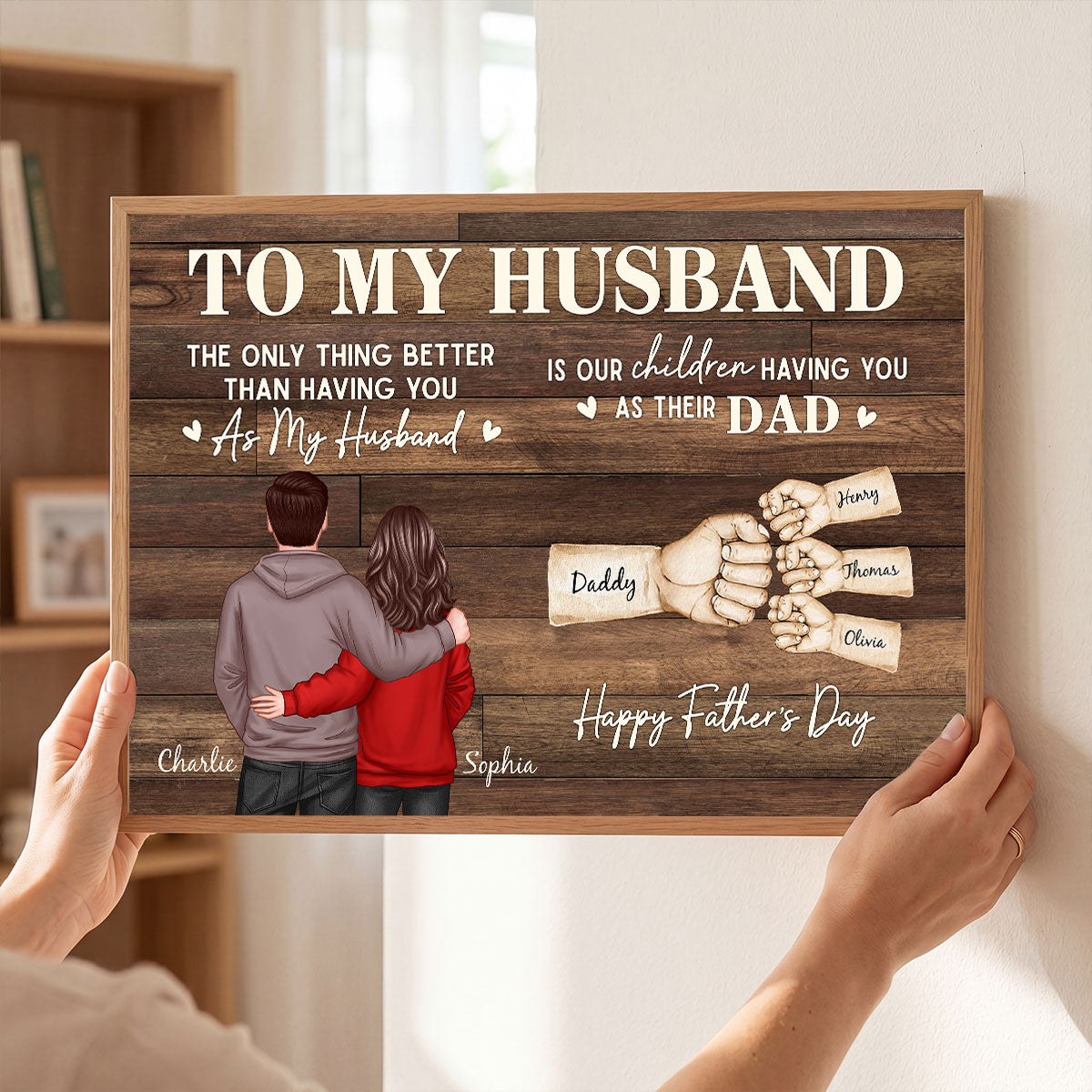 The Only Thing Better Than Having You As Husband - Personalized Poster - Heartfelt Father's Day Gift For Husband, Dad