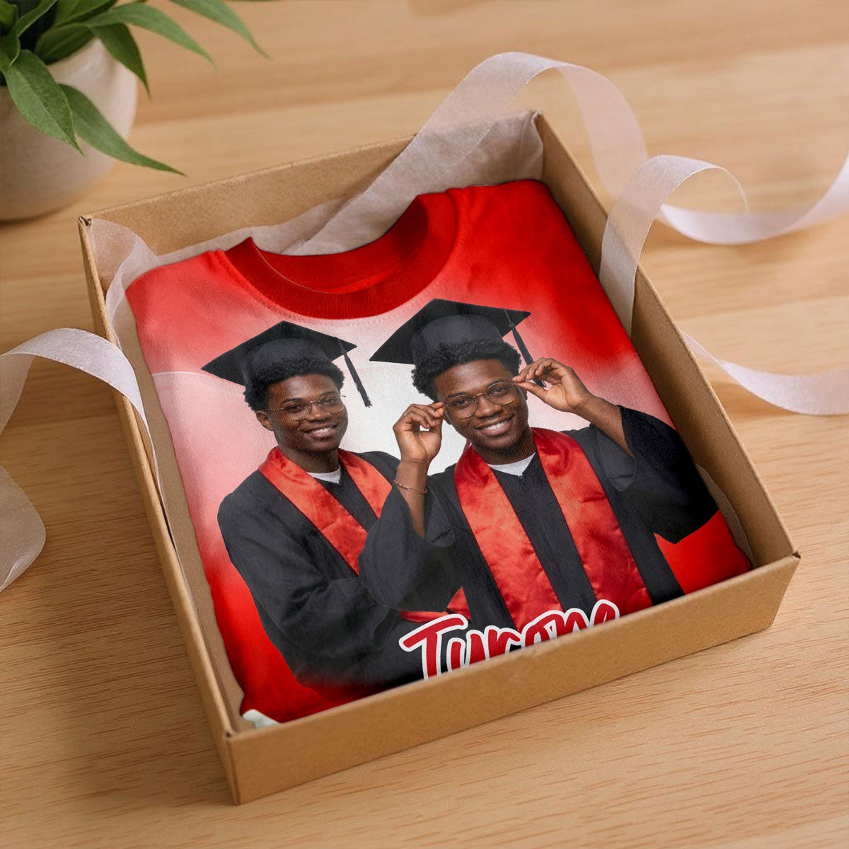 Class Of A 2026 2027 2028 2029 Graduate Custom Photo - Personalized Shirt - Family Matching Graduation Shirt, Graduation Party Gift, Senior Class of 2026